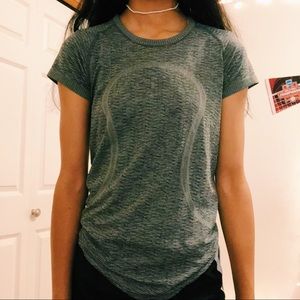 Lululemon gray swiftly tech short sleeve